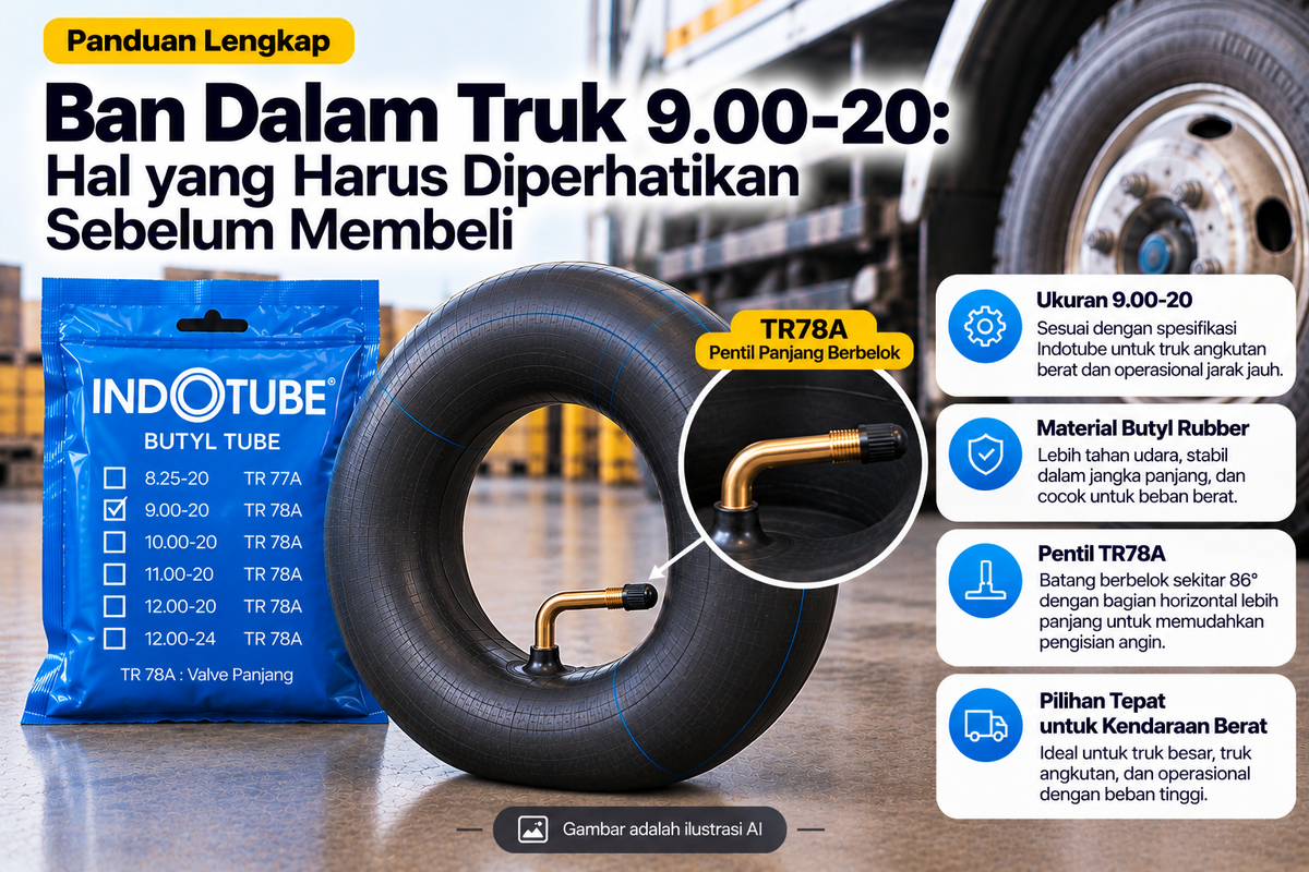 Ban Dalam Truk 9.00-20: Hal yang Harus Diperhatikan Sebelum Membeli