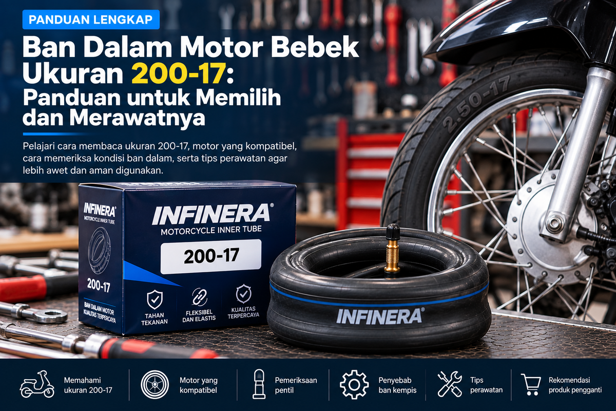 Ban Dalam Motor Bebek Ukuran 200-17: Panduan untuk Memilih dan Merawatnya