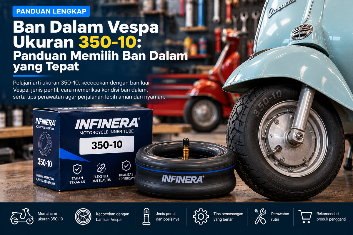 Ban Dalam Vespa Ukuran 350-10: Panduan Memilih Ban Dalam yang Tepat