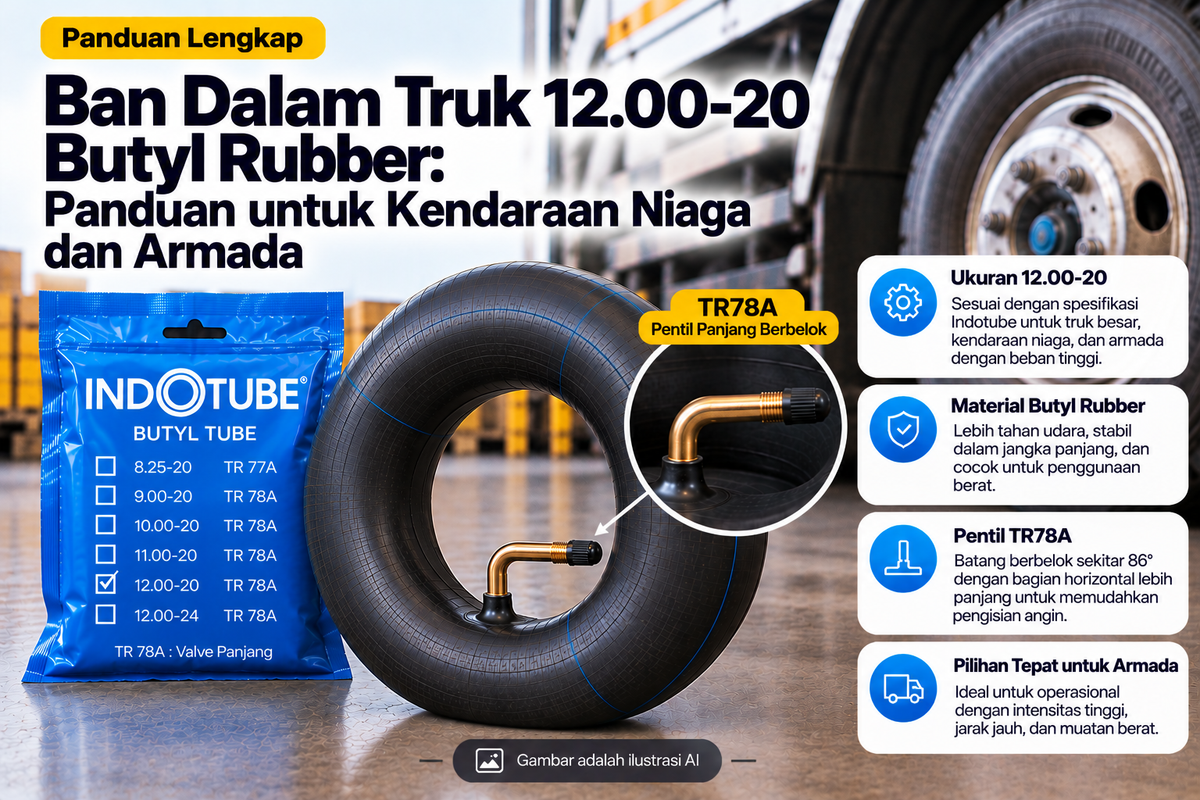 Ban Dalam Truk 12.00-20 Butyl Rubber: Panduan untuk Kendaraan Niaga dan Armada