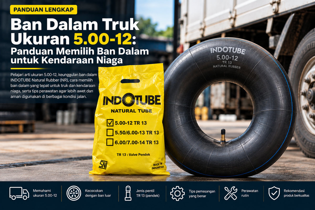 Ban Dalam Truk Ukuran 5.00-12: Panduan Memilih Ban Dalam untuk Kendaraan Niaga