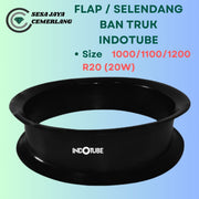 1000/1100/1200 R20 (20W) Flap / Selendang / Ban Perut / ban lidah mobil Truk Indotube