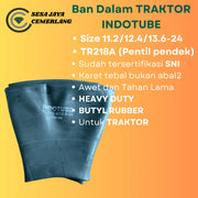 ukuran 11.2/12.4/13.6-24 Pentil Pendek Ban Dalam TRAKTOR INDOTUBE