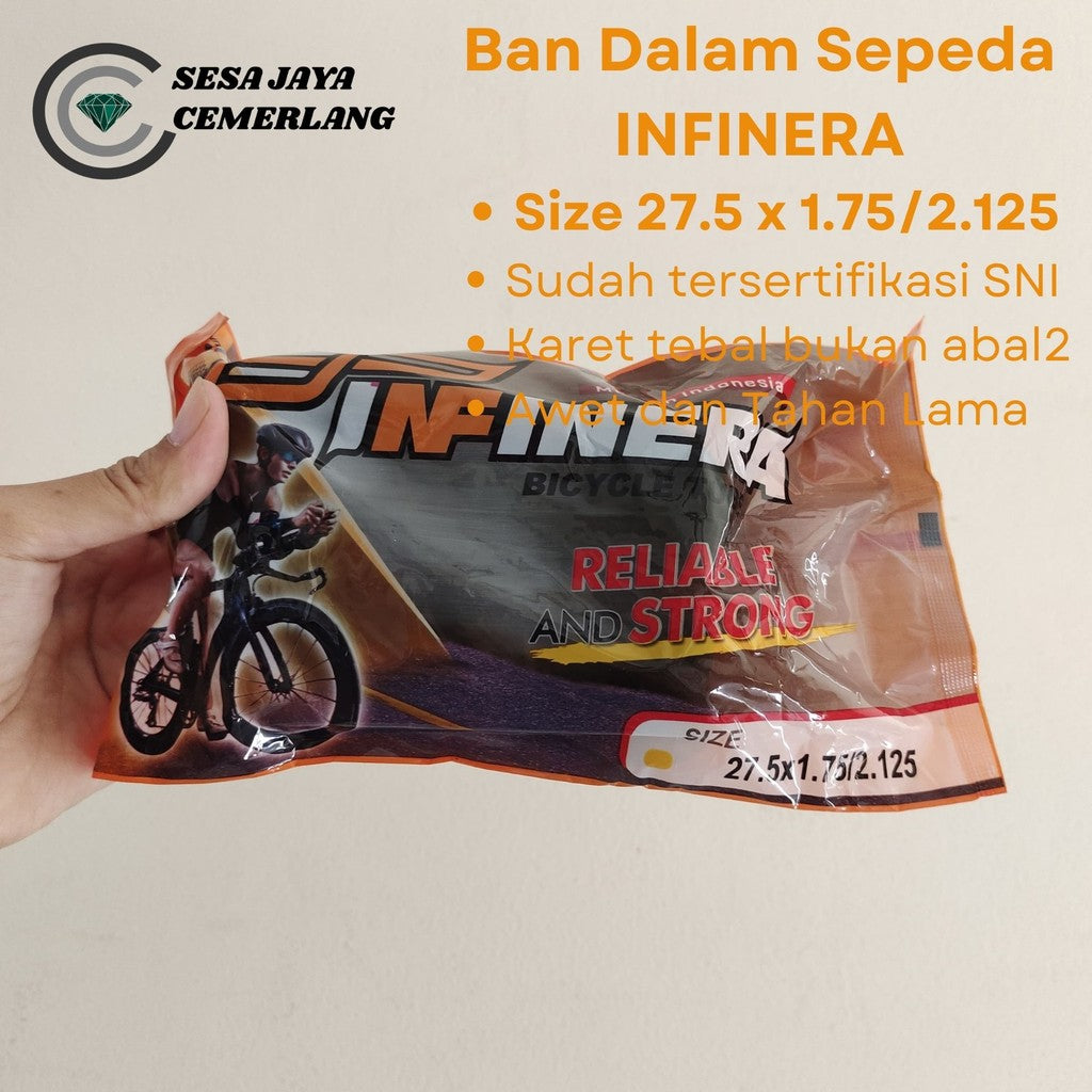27.50 x 1.75/2.125 Ban Dalam Sepeda Infinera Ukuran 27.50 x 1.75/2.125