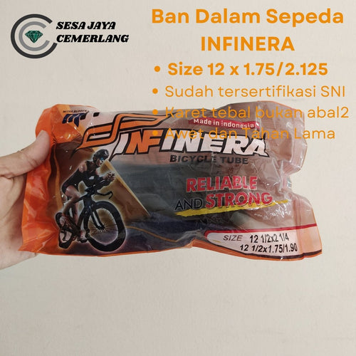 12.50 x 2.25 Ban Dalam Sepeda Infinera Ukuran 12.50 x 2.25