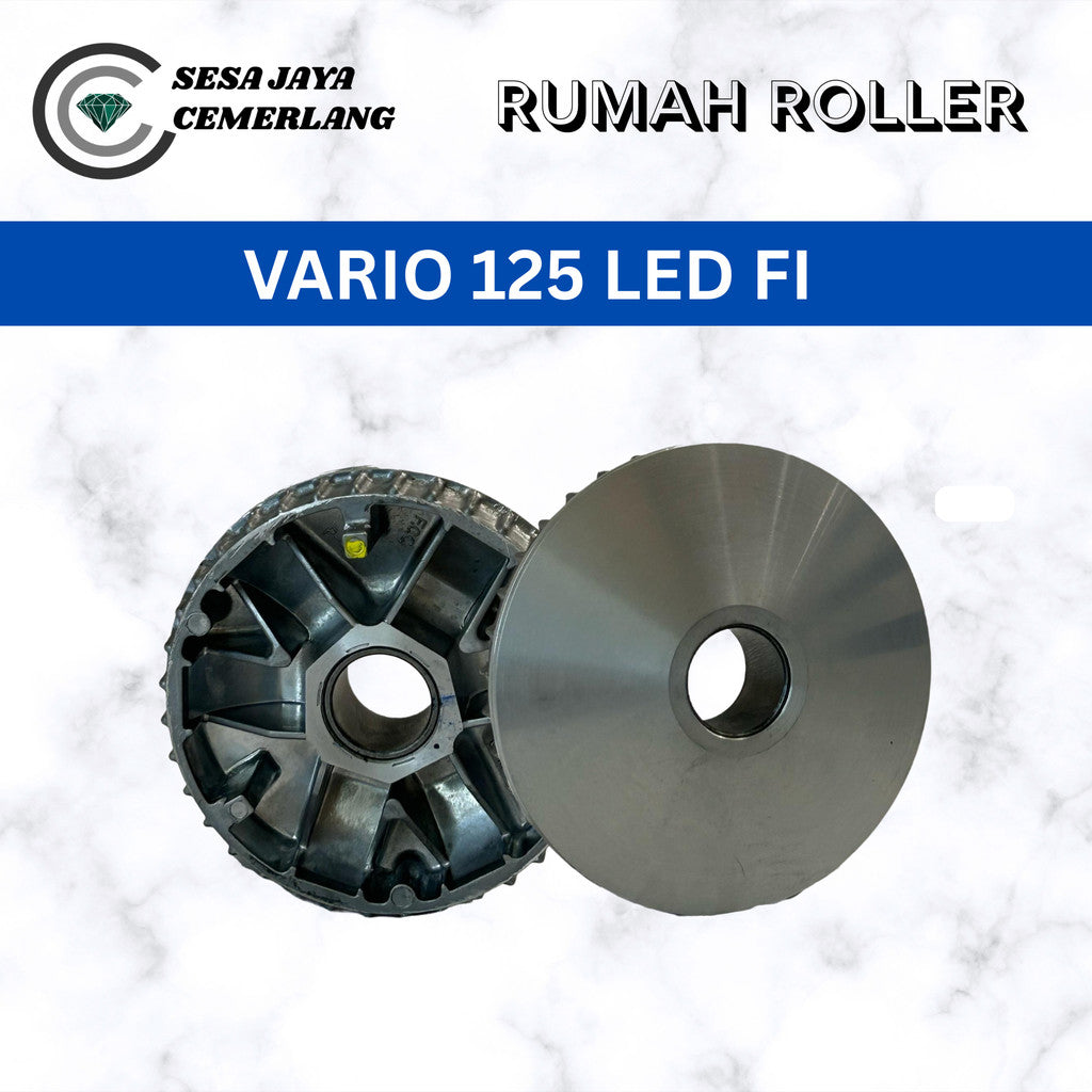 Rumah Roller Only FCC untuk motor VARIO 125 led Fi (KZR) Original 100%
