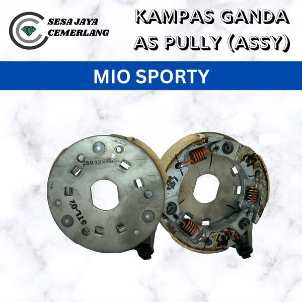 Kampas Ganda Assy as pully FCC untuk motor Mio Sporty (5TL) Original 100%