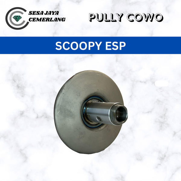 Pully Cowok FCC untuk motor Scoopy ESP (K81) Original 100%