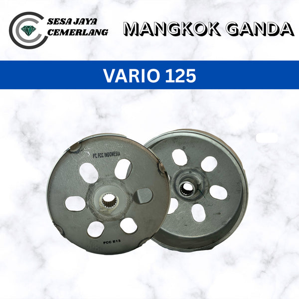 Mangkok Ganda FCC untuk motor Vario 125 150 160 PCX 150 160 ADV Stylo (KWN) Original 100%