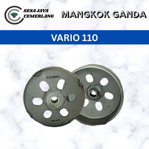 Mangkok Ganda FCC untuk motor Vario 110 /Fi (KVB) Original 100%