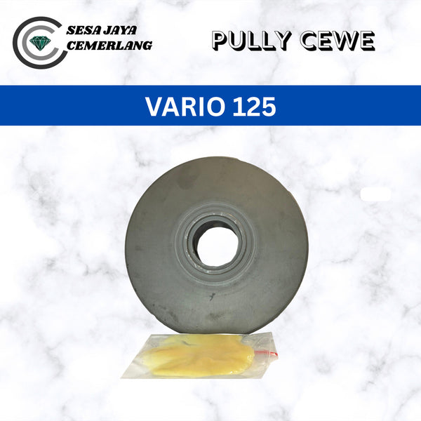 Pully Cewek FCC untuk motor Vario 125 (KZR) Original 100%
