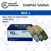 Kampas Ganda Only FCC untuk motor Mio J (54P) Original 100%