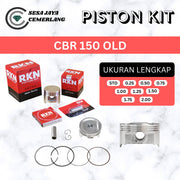 PISTON KIT RKN Honda CBR 150 Old STD 25 50 75 1.00 1.25 1.50 1.75 2.00