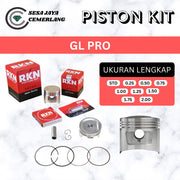 PISTON KIT RKN Honda GLpro STD 25 50 75 1.00 1.25 1.50 1.75 2.00