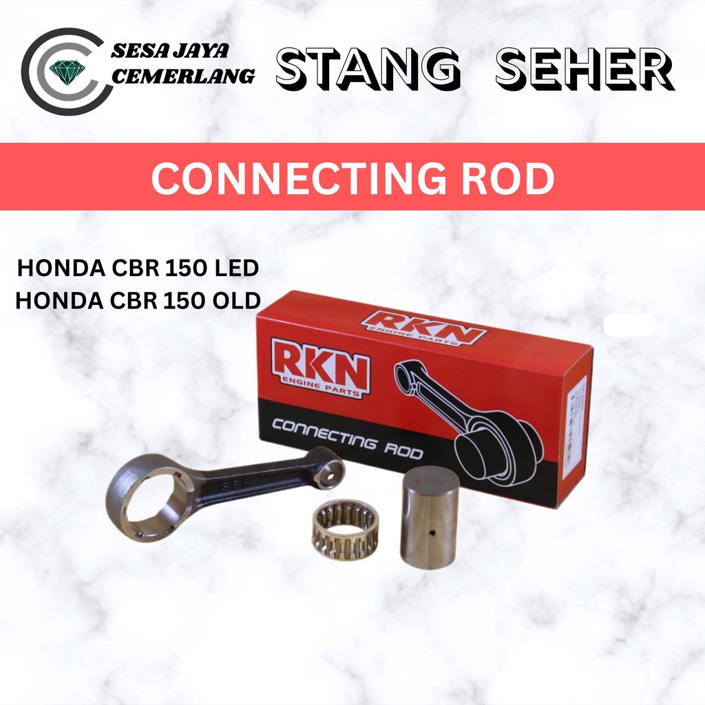 CON ROD / STANG SEHER / BATANG PISTON KIT RKN Honda CBR 150 LED, CBR 150 OLD