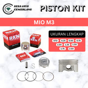 PISTON KIT RKN Yamaha Mio M3 STD 25 50 75 1.00 1.25 1.50 1.75 2.00 2.25